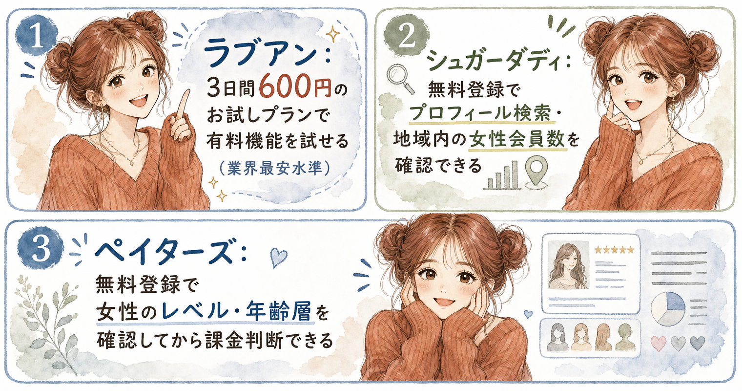 無料お試し期間を最大限活用したいなら