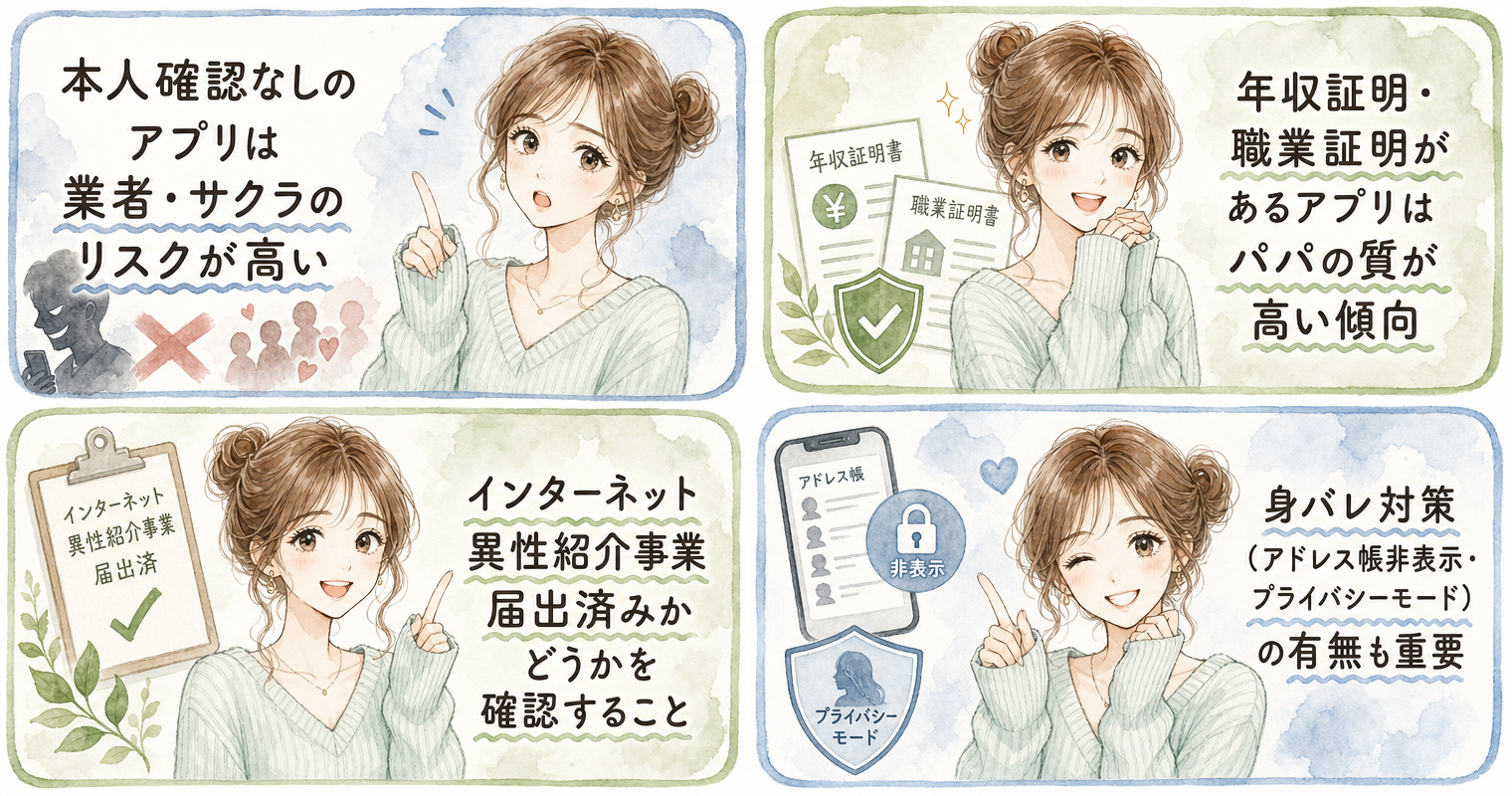 安全性・本人確認で選ぶ